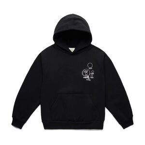Black Large hoodie Basquiat from Luna Luna